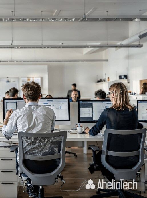 Innovative team collaborating on strategies for Digital Transformation Services to enhance operations and drive growth.